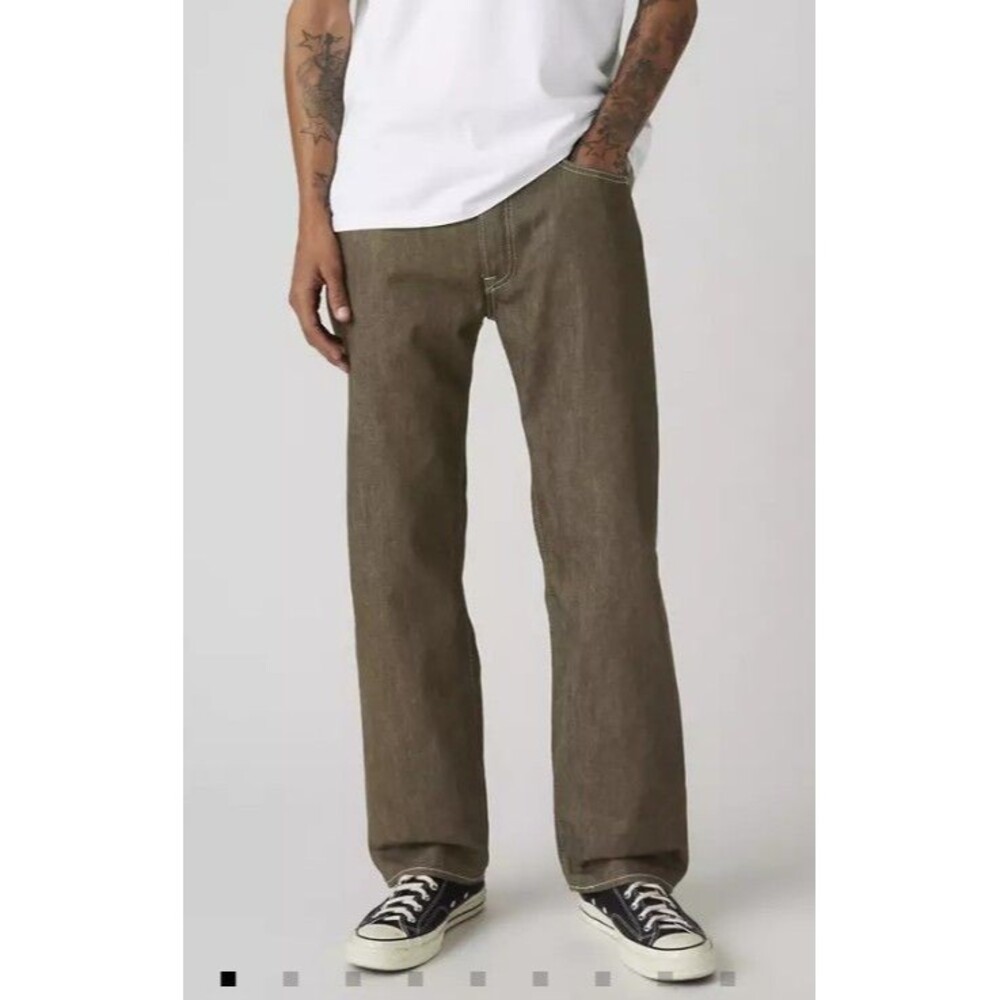 Levi’s 501 Original Shrink To Fit Men's Rigid Denim Jeans Dark Brown 0050133669